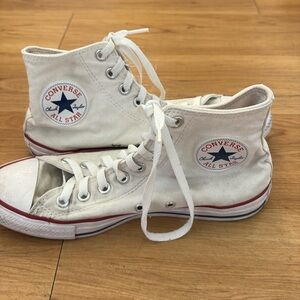 clean, barely worn converse high tops